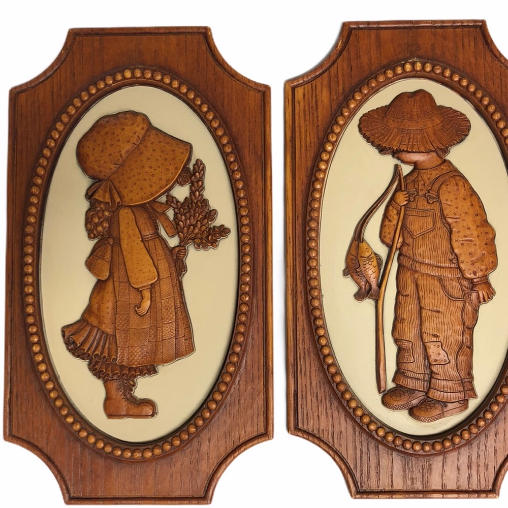 Vintage Holly Hobbie Robby Hobbie wall decor.